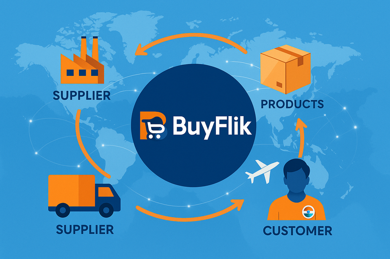 image with represant Our Vision for BuyFlik and dropshipping concept